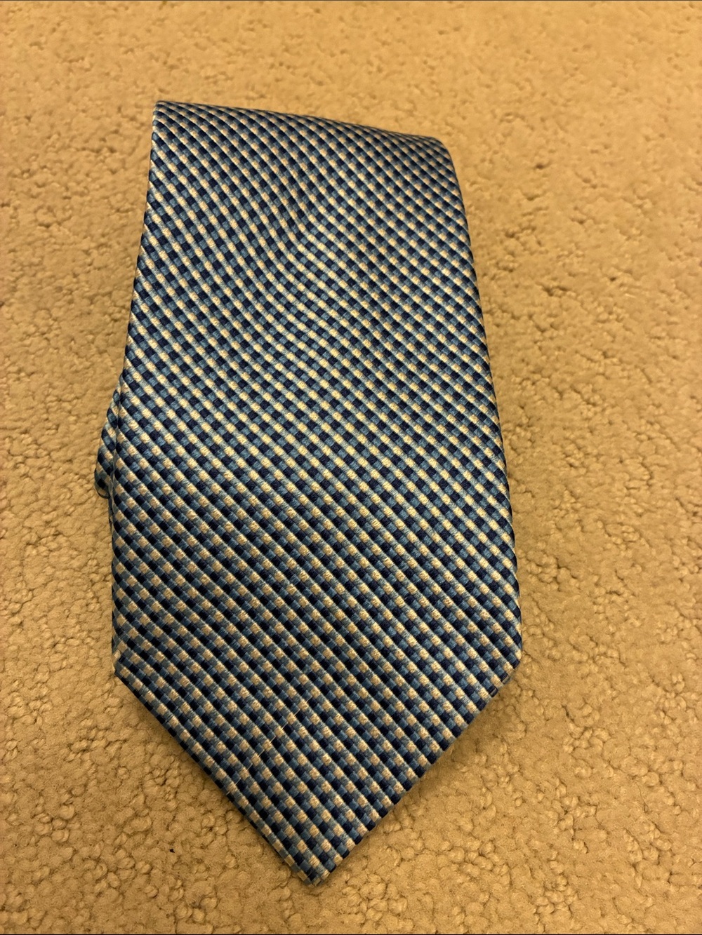 Harry Rosen Checked Men's Tie - Modern Professional Style 👵MT